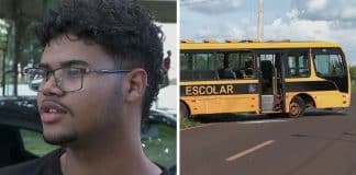 [VIDEO] Adolescente assume direção de ônibus escolar LOTADO após motorista sofrer MAL SÚBITO em SP