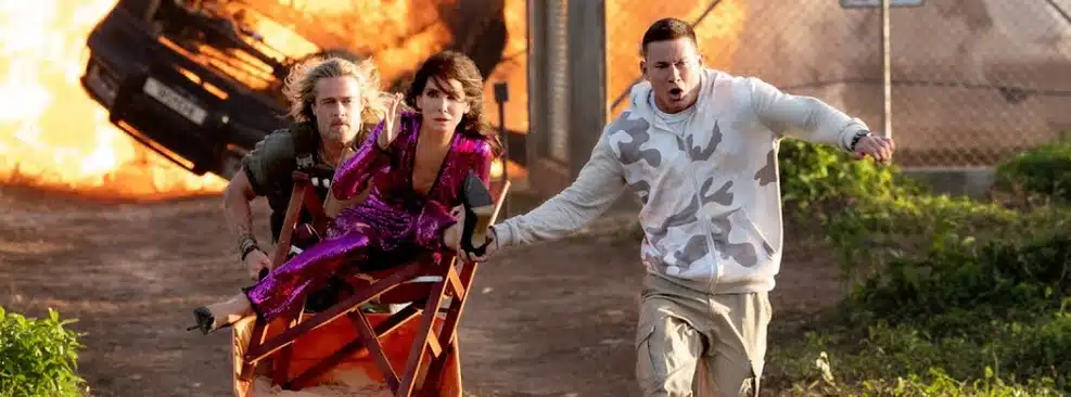 pensarcontemporaneo.com - Com Sandra Bullock e Brad Pitt, comédia agora na Netflix te convida a tirar férias dos seus problemas