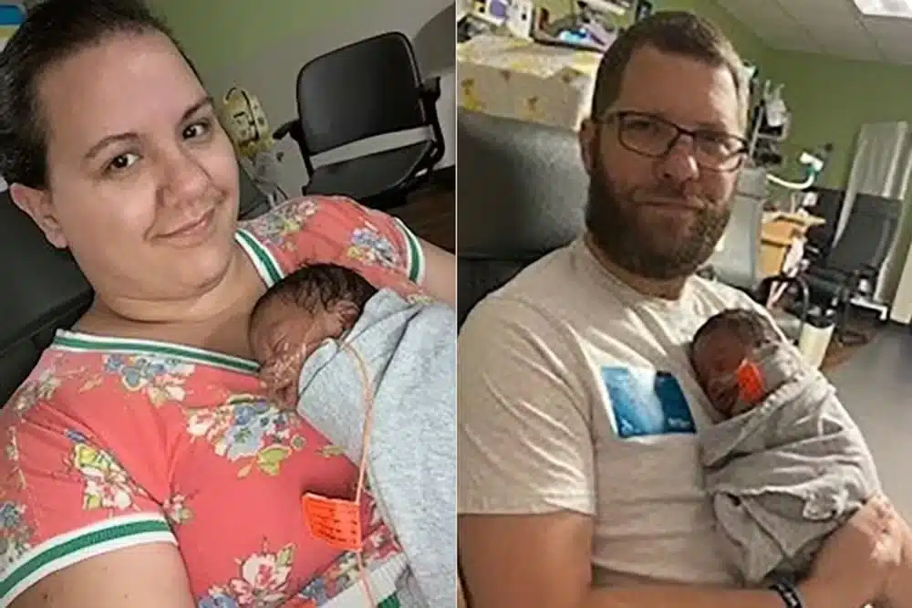 pensarcontemporaneo.com - Casal adota recém-nascido deixado no Corpo de Bombeiros: "Foi coisa de Deus", diz o pai