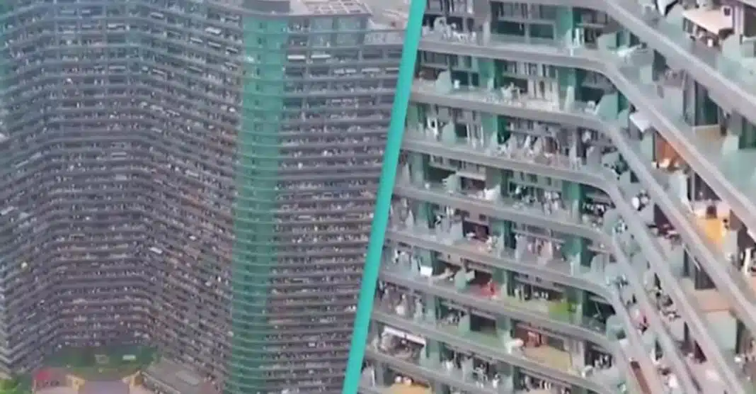 O mega-prédio distópico onde seus 20.000 moradores NUNCA PRECISAM SAIR DE CASA