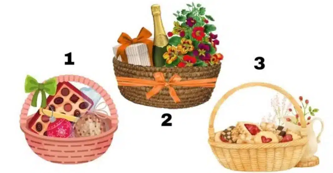TESTE DE CARÁTER: Escolha uma cesta-presente e descubra SUA SURPRESA PARA AGOSTO!