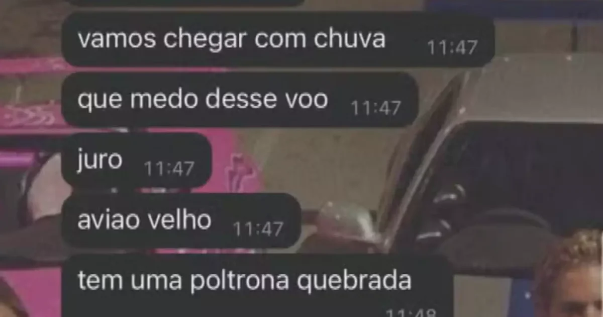 pensarcontemporaneo.com - Passageira da Voepass manda selfie e mensagens DESOLADORAS pouco antes do avião cair