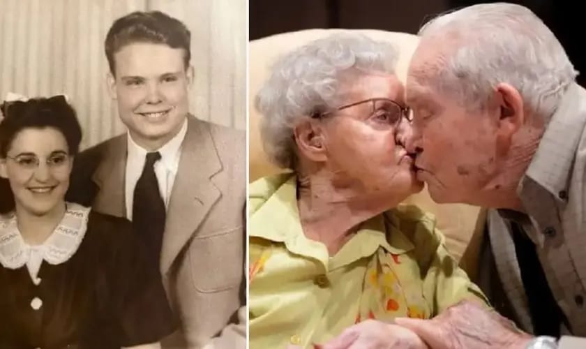 pensarcontemporaneo.com - [VIDEO] Casal celebra 100 anos de idade e 79 de casamento: 'Um lar feliz é onde Deus está'