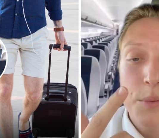 Comissária de bordo revela por que você nunca deve usar shorts em um avião – e o motivo vai te surpreender