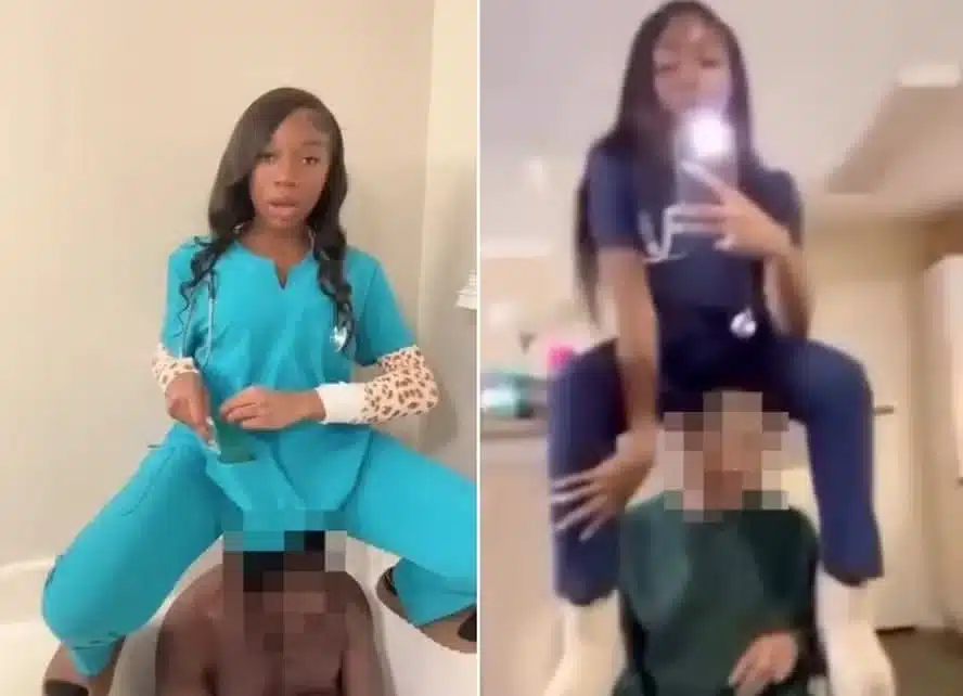 pensarcontemporaneo.com - Enfermeira é presa após rebolar sobre a cabeça de pacientes com deficiência para viralizar no TikTok